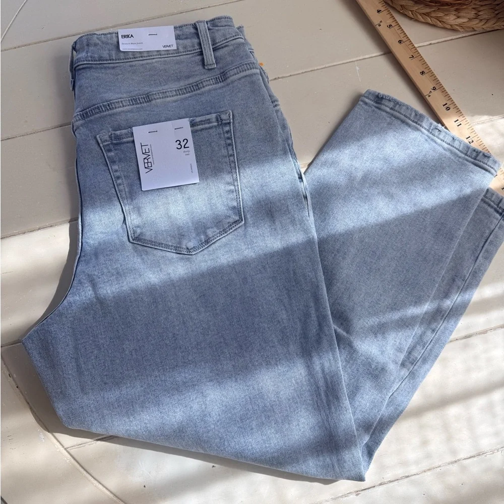 Classic Light Blue Straight Jeans for Men